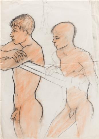 AVEL DE KNIGHT (1923 - 1995) Four Drawings.